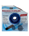 Rouleau atelier waterproof rouleau 38 mm x 25 m boîte dévidoir grain 100    qual