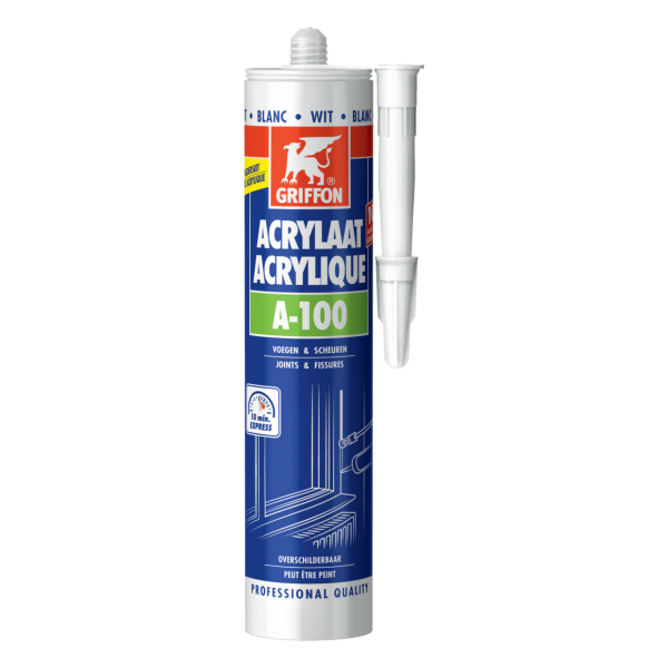 A-100 mastic acrylique universel blanc cartouche 300 ml