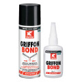 Griffon bond colle rapide 50 g + activateur 200 ml pour préparer les surfaces