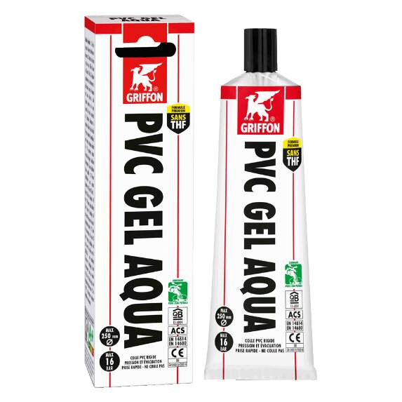 Colle pvc gel aqua 125 ml