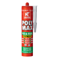 Poly max fix&seal express gris transparent - cartouche 300 g
