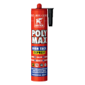 Poly max high tack express noir - cartouche 435 g