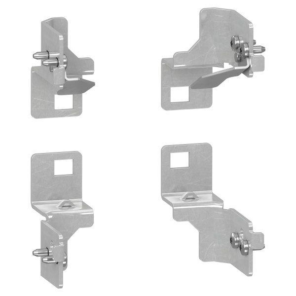 Panelset - sfn - 1 jeu de 4 équerres de fixation standard pour châssis
