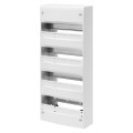 Tableau électrique Gewiss 40 CDE 13 modules 4 rangées sans porte IP30 RAL9016