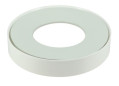 Ensemble joint-bague pour pipe de wc, pvc blanc, sorties ø dm 85/107