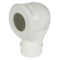 Pipe de wc à sortie verticale, en pvc blanc, Ø 100