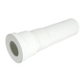 Pipe de wc sortie droite, Ø 100, en pvc blanc, Ø dm mini 85, Ø dm maxi 107