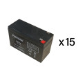 Batterie pour maintenance source centrale ura réf.210211 (230vac 1000va)