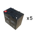 Batterie pour maintenance source centrale ura réf.210213 (230vac 2000va)