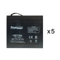 Batterie pour maintenance source centrale ura réf.210215 (230vac 5000va)