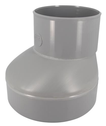 Réduction Extérieure Excentrée Mâle/Femelle Nicoll IZ4 Ø160/100 Mm PVC