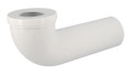 Pipe longue de wc, en pvc blanc, longueur 300 mm, ø 100