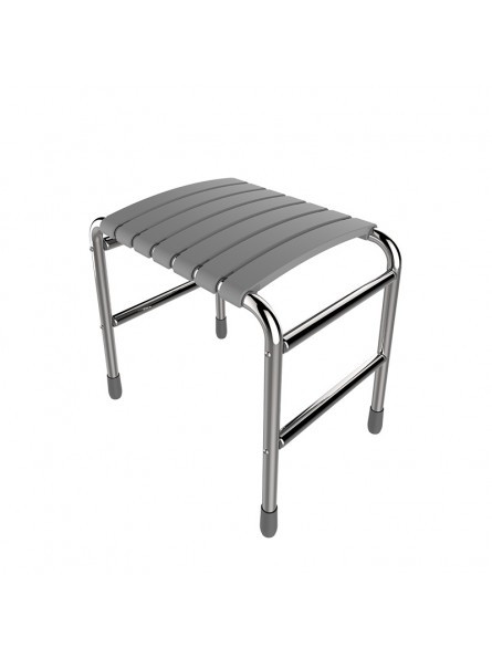Tabouret bama gris