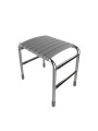 Tabouret bama gris