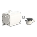 Sanifloor+ 3, pompe et bonde de 90 mm pour receveur standard