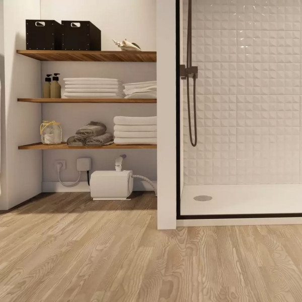 Sanifloor+ 3, pompe et bonde de 90 mm pour receveur standard
