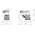 Pompe vide-cave - sanisub 400 - pompe de relevage inox