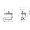 Pompe de relevage sanispeed+ silence sfa