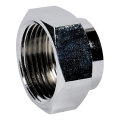 Manchon réduit chromé 240g ff 3/4"-1/2" raccord laiton chromé à visser