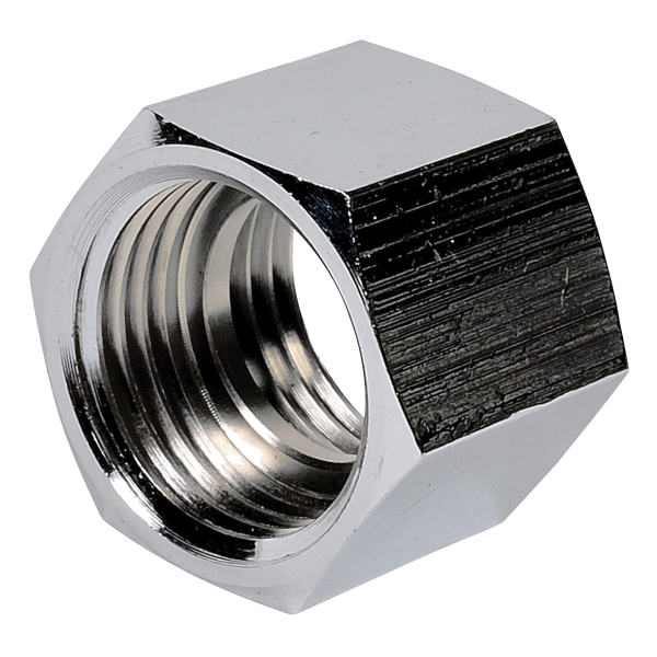 Manchon égal chromé 270g ff 3/8" raccord laiton chromé à visser