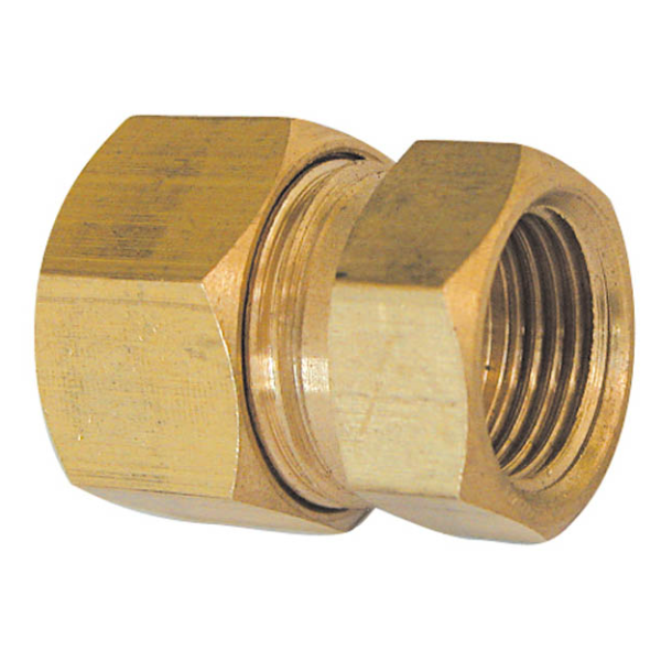 Raccord bicone droit 700b f 3/8 - 12 pour tube cuivre