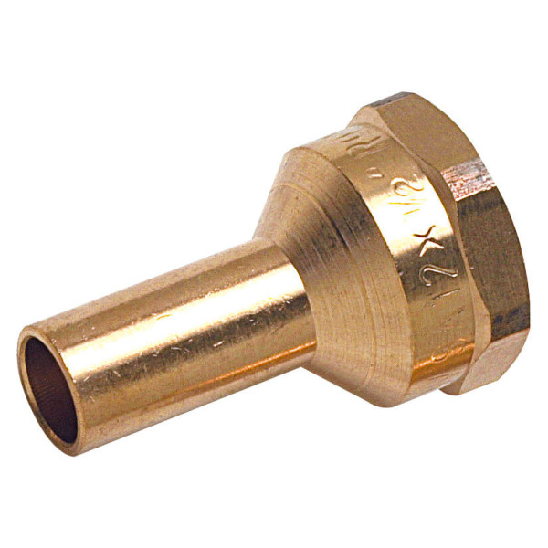 Pièce intermediaire 8246g 42-1 1/2 f laiton tube cuivre chauff. & sanitaire