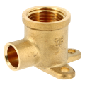 Applique 1/2"f à souder cu16 raccord laiton à visser