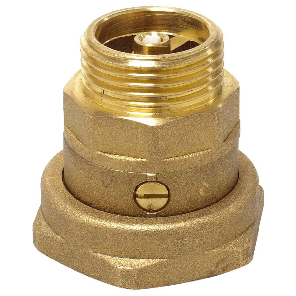 Clapet antithermosiphon ru1"1/2 1"m fixation sur circulateur, débrayable