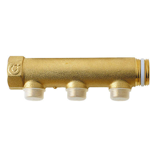 Collecteur compos. 1"1/4 2sorties 1/2"m entraxe 60mm code usine : 592726