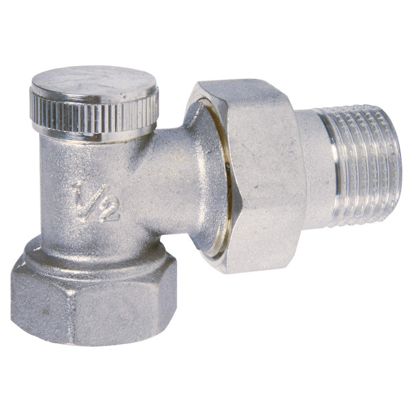Coude de réglage 1/2" gamme "a" chromé sans joint sur la douille