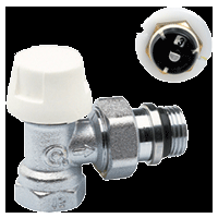 Corps thermostatique 1/2" equerre à pré-réglage code usine : 421412