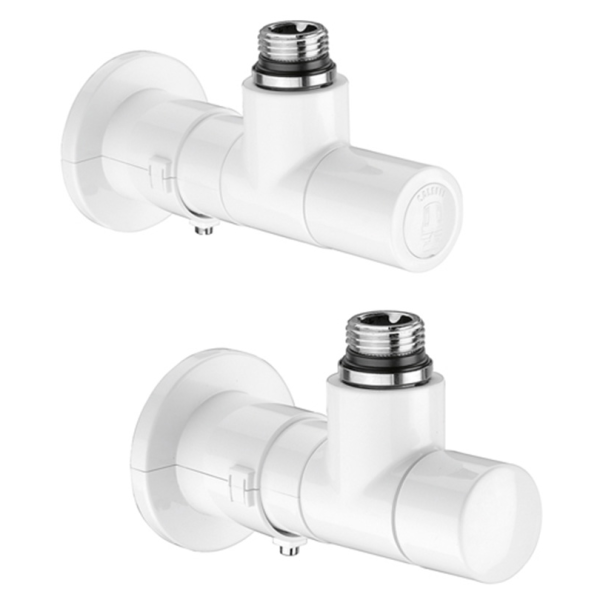 Ensemble robinet equ. droit blanc m23x1,5 code usine : 400101
