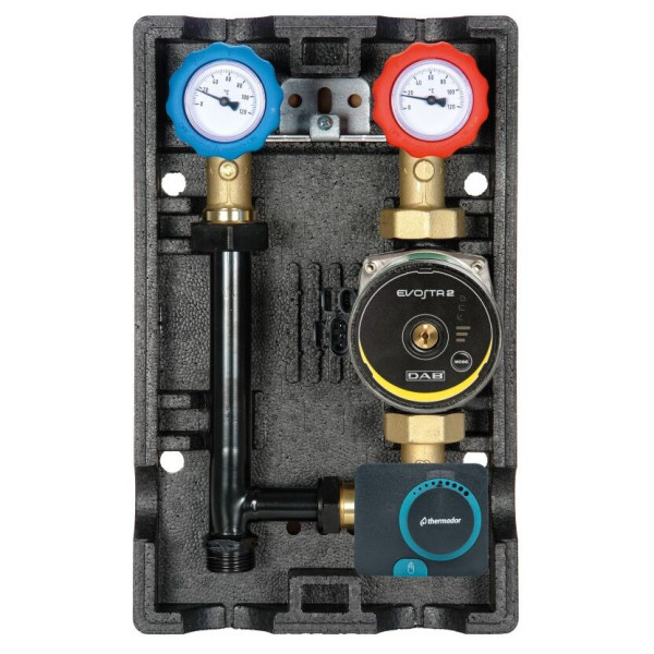 Groupe dn25 + circulateur dab + sm230s servomoteur 3 pts 230v