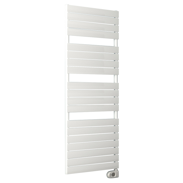 Sèche-serviettes hita électrique 500x1710 blanc ral9016, 1000w