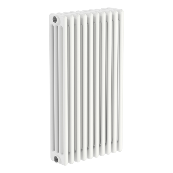 Radiateur ivrea h656 12el 4c blanc epoxy blanc ral 9010