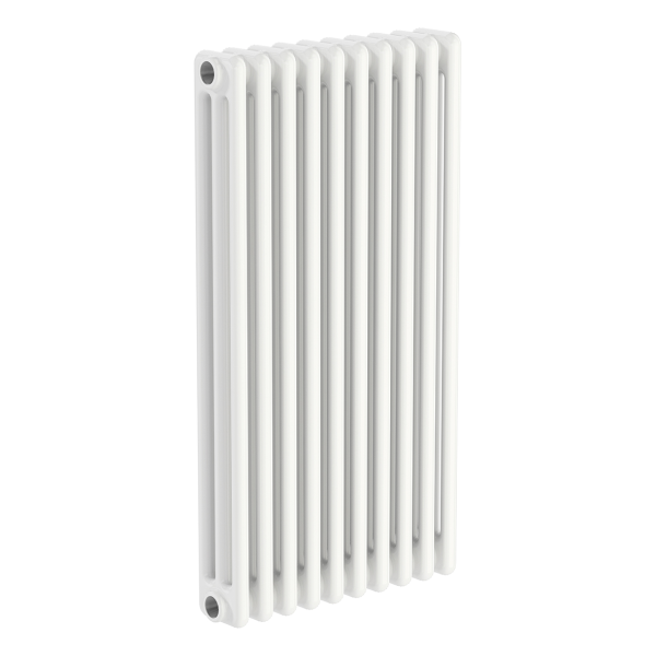 Radiateur ivrea h2500 20el 3c blanc epoxy blanc ral 9010