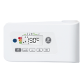 Kit mixte affichage digital 750w blanc pour sèche serviette