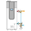 Kit de sécurité (gs siège inox gsli) pour chauffe eau thermodynamique