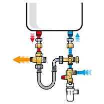 Kit de sécurité eco pour chauffe eau vertical