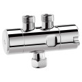 Mitigeur thermostatiq sous lavabo 3/8"m avec bipasse et écrou tournant