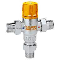 Mitigeur thermostatiquesolaire 1/2" avec clapets chromé code usine: 252714