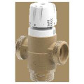 Mitigeur thermostat mte 1/2''mm 35-60°c montage en l avec filtres et clapets