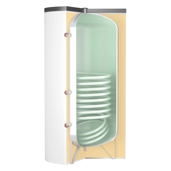Préparateur ecs 150l 1 echangeur jaquette non amovible classe b