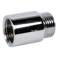 Rallonge chromée l25 3/4"mf raccord laiton à visser