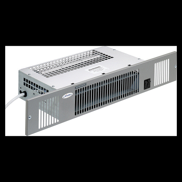 Rad. space saver elec rgp3e grille acier 1 à 3 kw cable 2 m ref ss3e