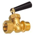 Robinet porte-manomètre 1/2" à poignée pour manomètre, hrydromètre