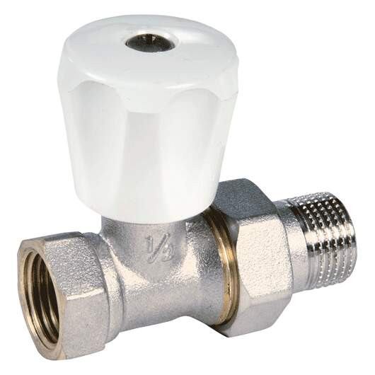 Robinet de radiateur serie a 3/8 dr manuel non thermostatisable