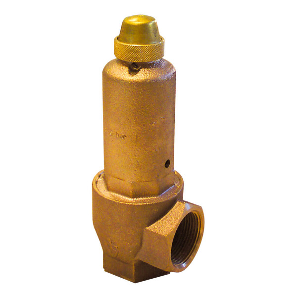 Soupape de sureté g 1"1/2 f 3 bar corps bronze