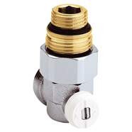 Vanne en h simple mamelon 3/4-1/2 equ. avec mamelon code usine 301540
