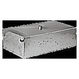 Vase expans. ouvert galva rectang 30l avec 3 piquages 3701164015002
